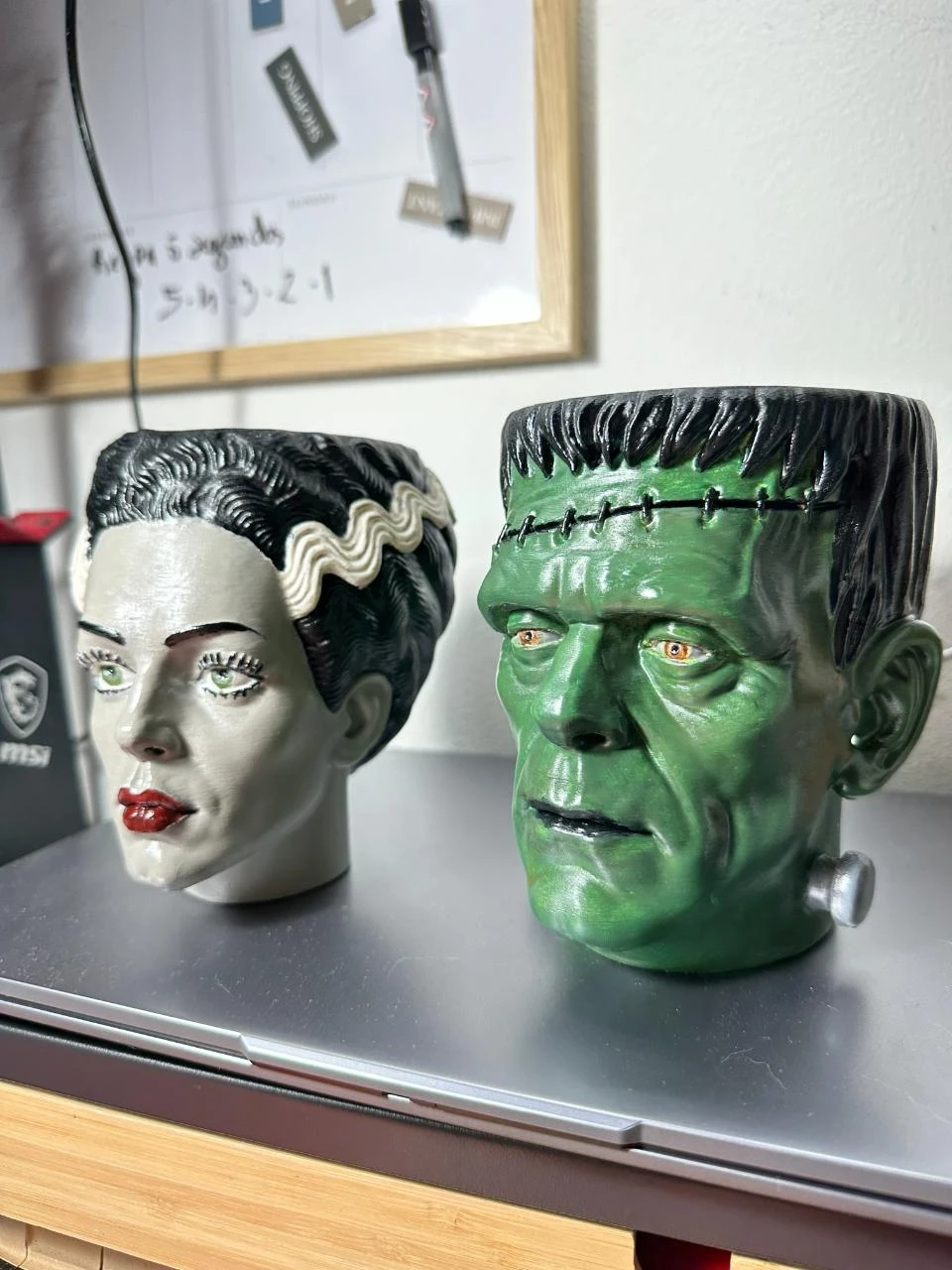 Vases Frankenstein et la mariée de Frankenstein – photo 3